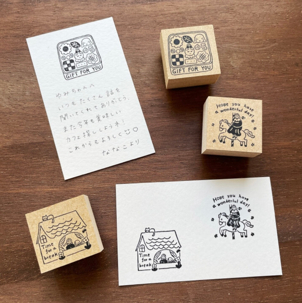 Marle-Chan Message Stamp Time For A Break