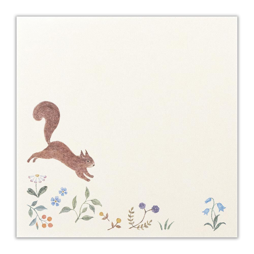 Memo Pad Michikusa - Squirrel