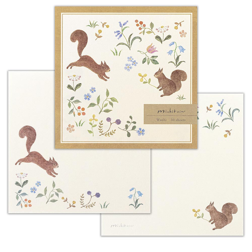 Memo Pad Michikusa - Squirrel