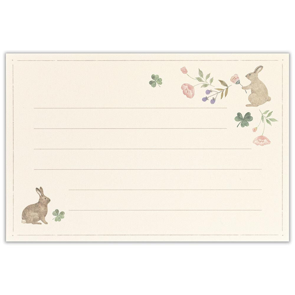 Letter Set Michikusa - Rabbit