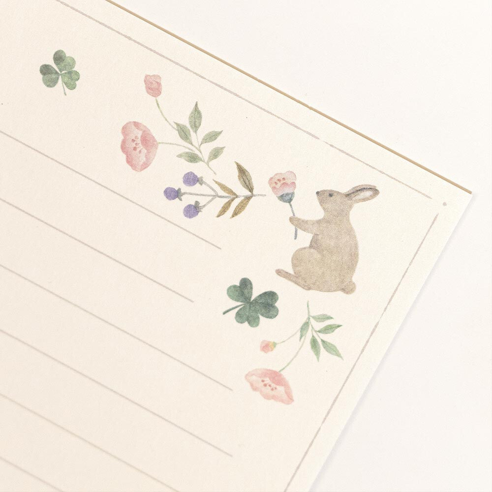 Letter Set Michikusa - Rabbit