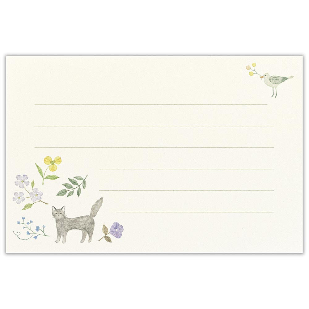 Letter Set Michikusa - Cat
