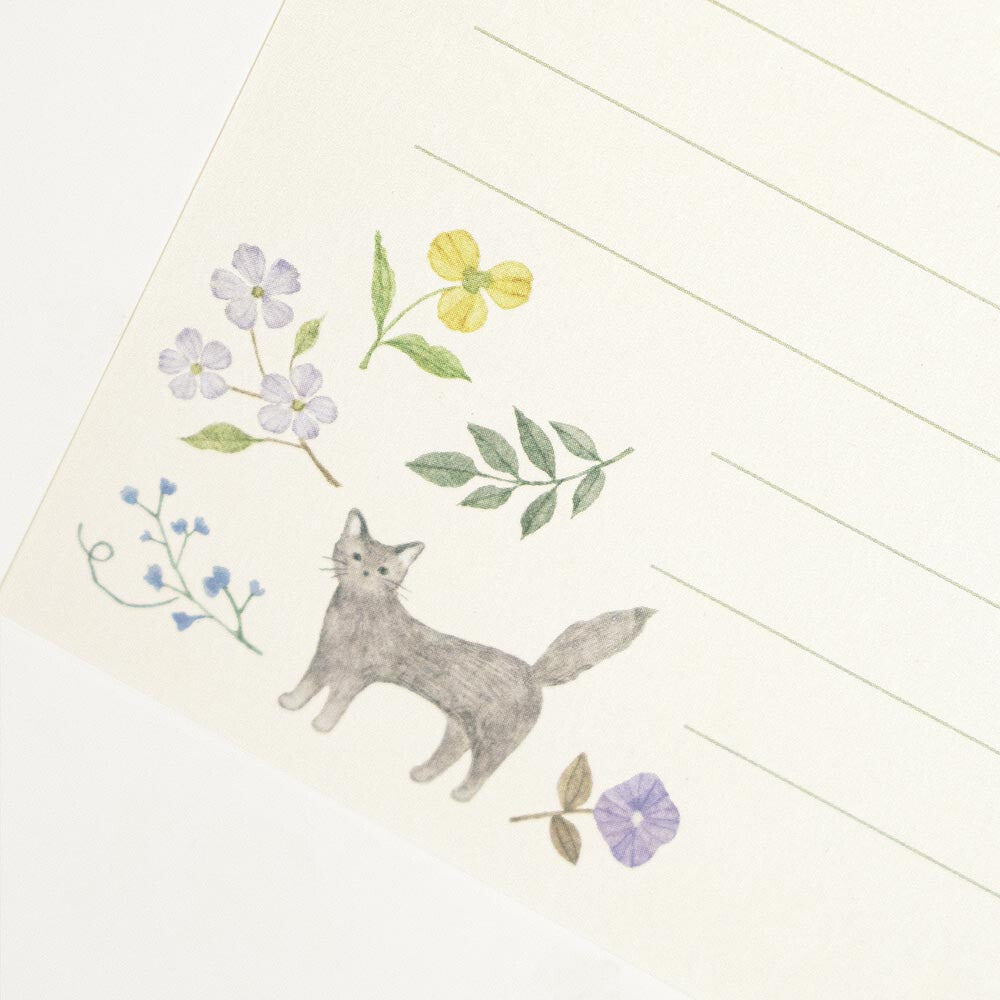 Letter Set Michikusa - Cat