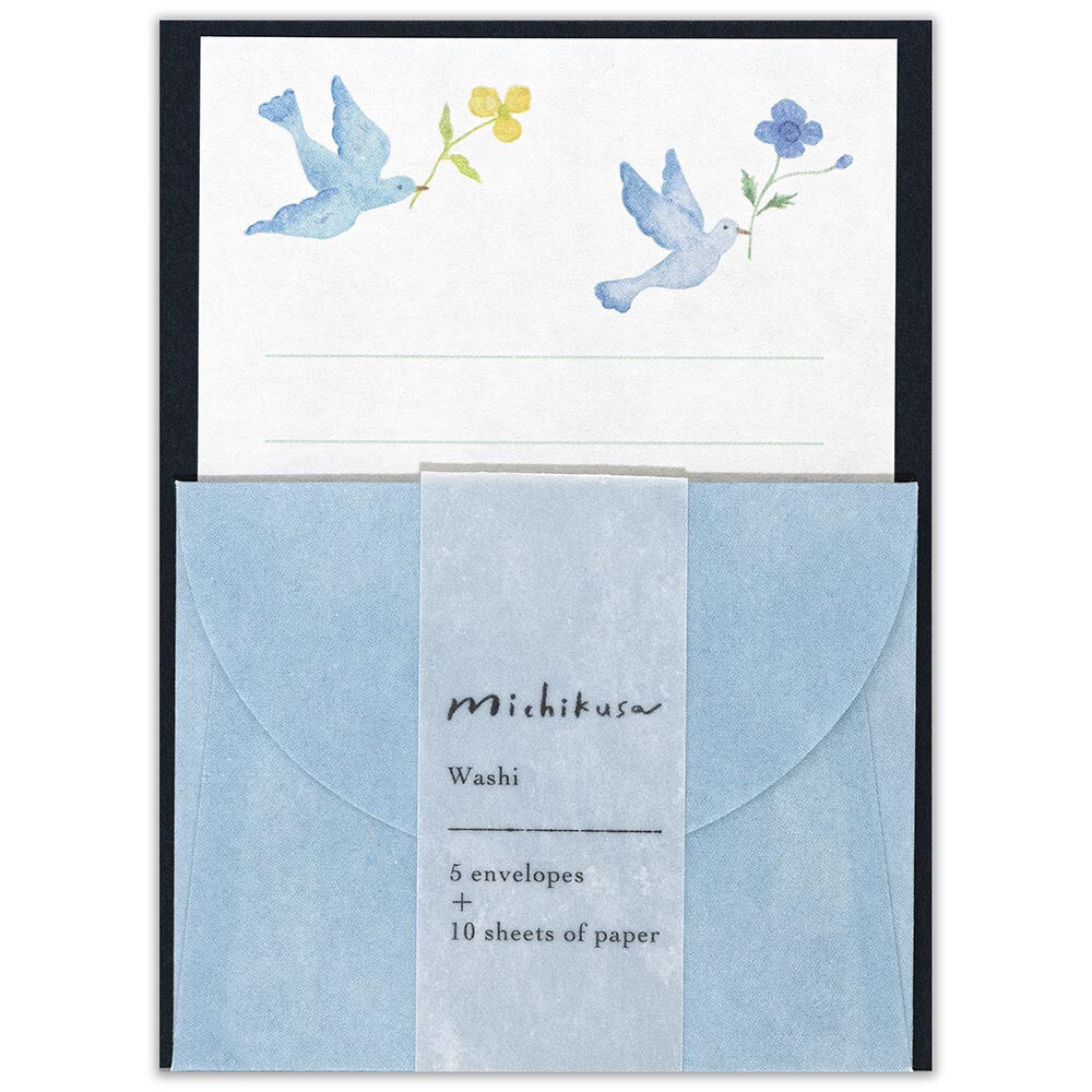 Small tayori set Michikusa - Bird