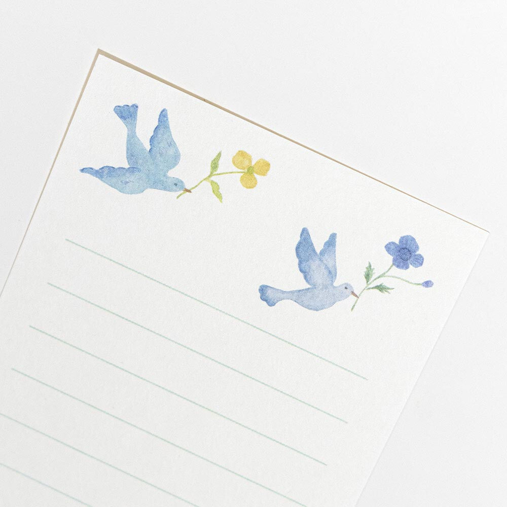 Small tayori set Michikusa - Bird