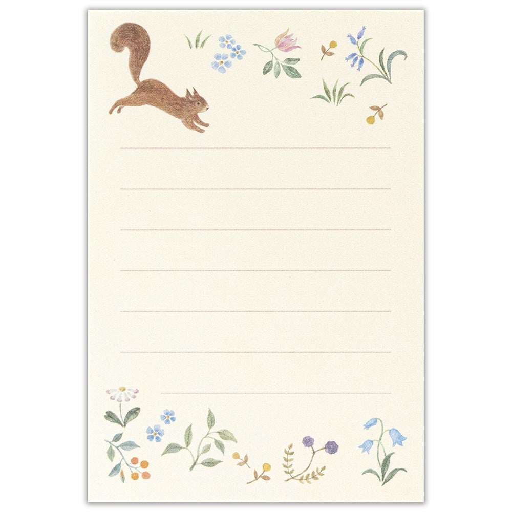 Small tayori set Michikusa - Squirrel