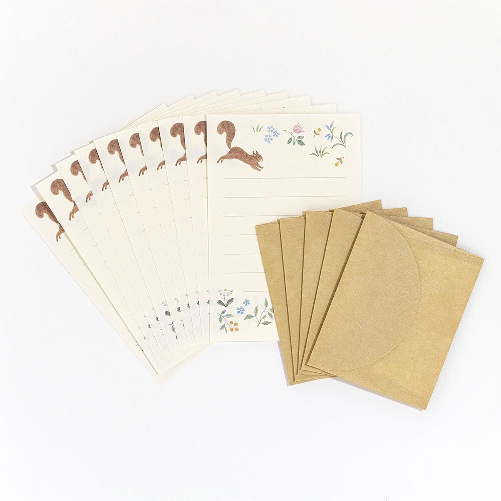 Small tayori set Michikusa - Squirrel
