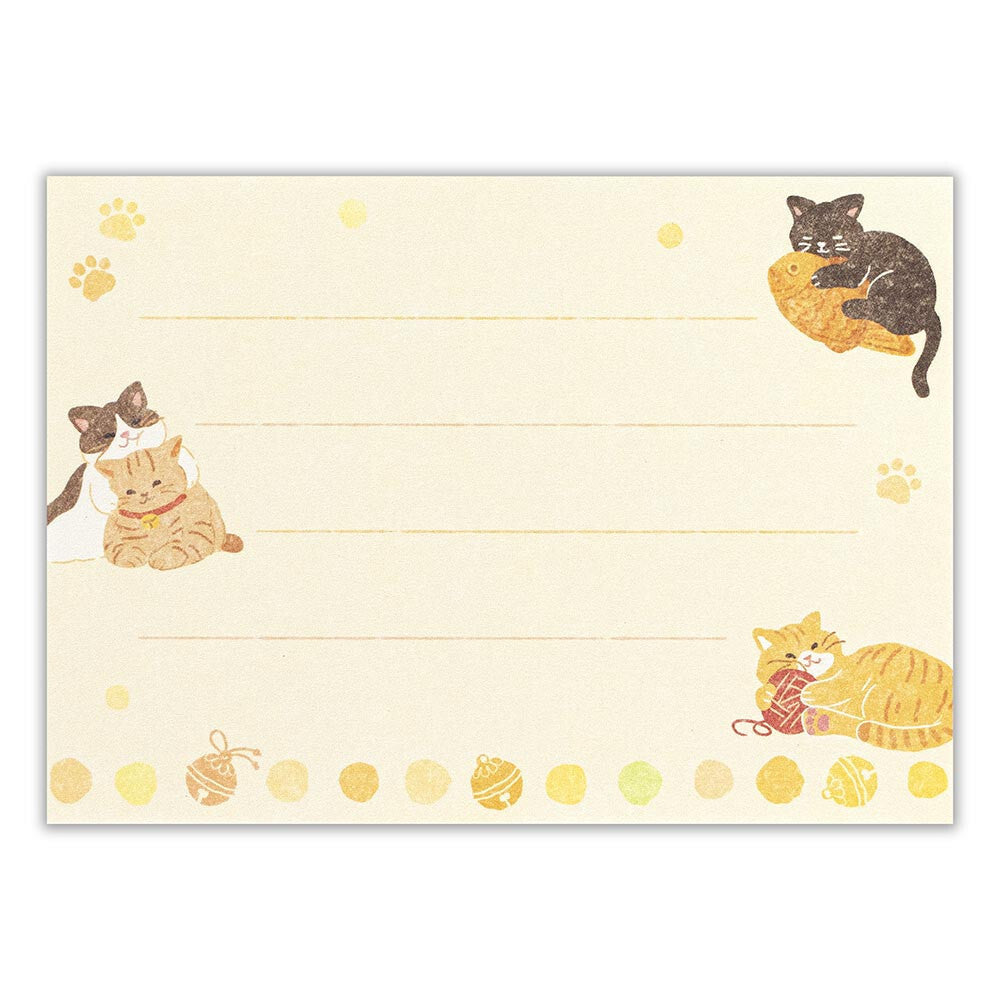 Letter Set - Summer Cats