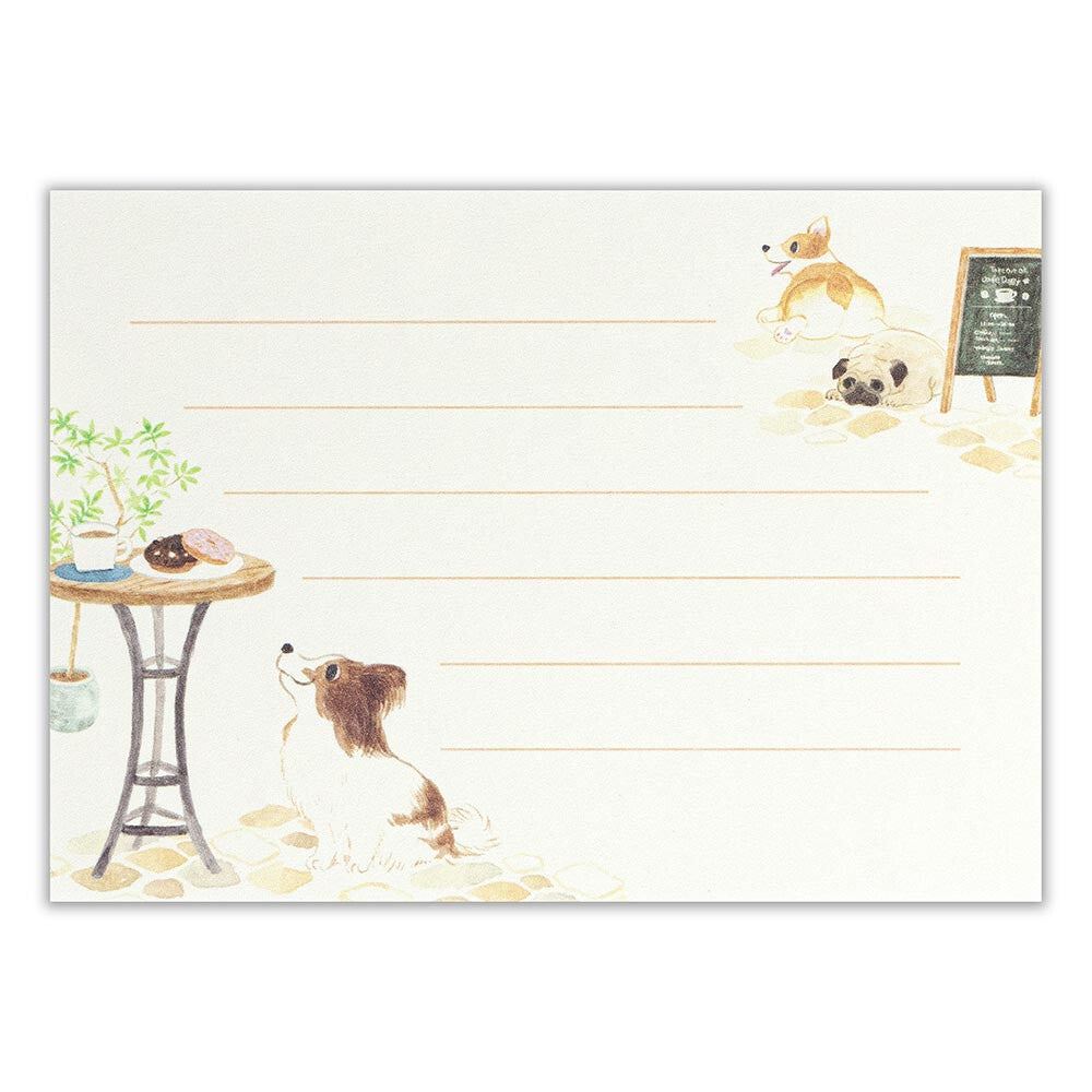 Letter Set - Corgi Cafe