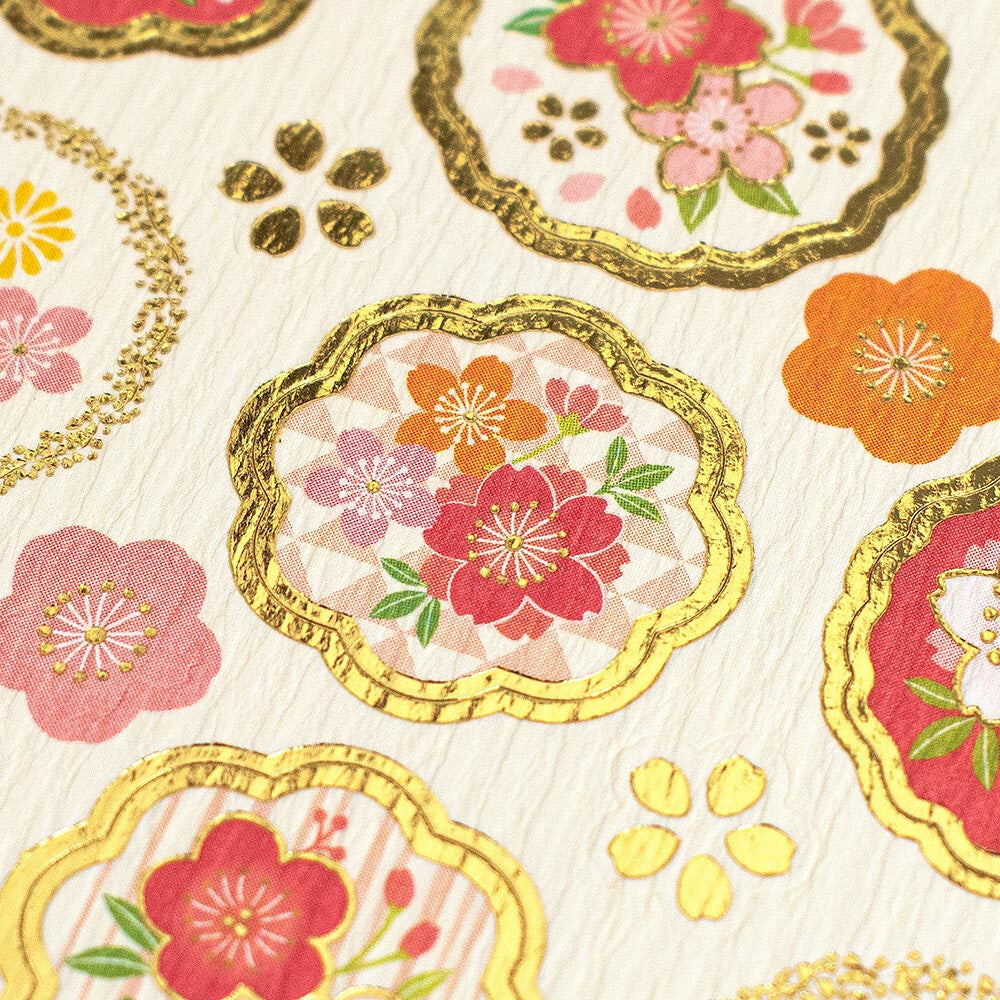 Stickers - Plum & Cherry Blossom