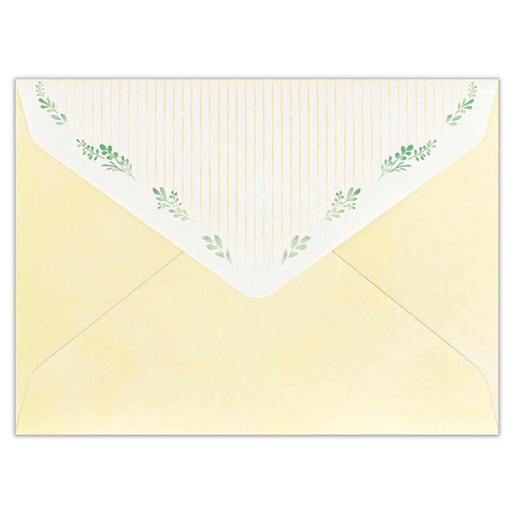 Letter set Envelope - Flower