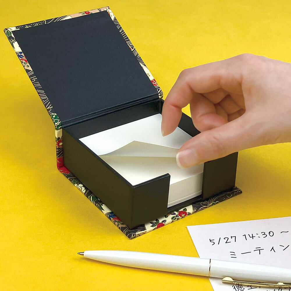 Wagamikoji Memo Pad Flower Waves