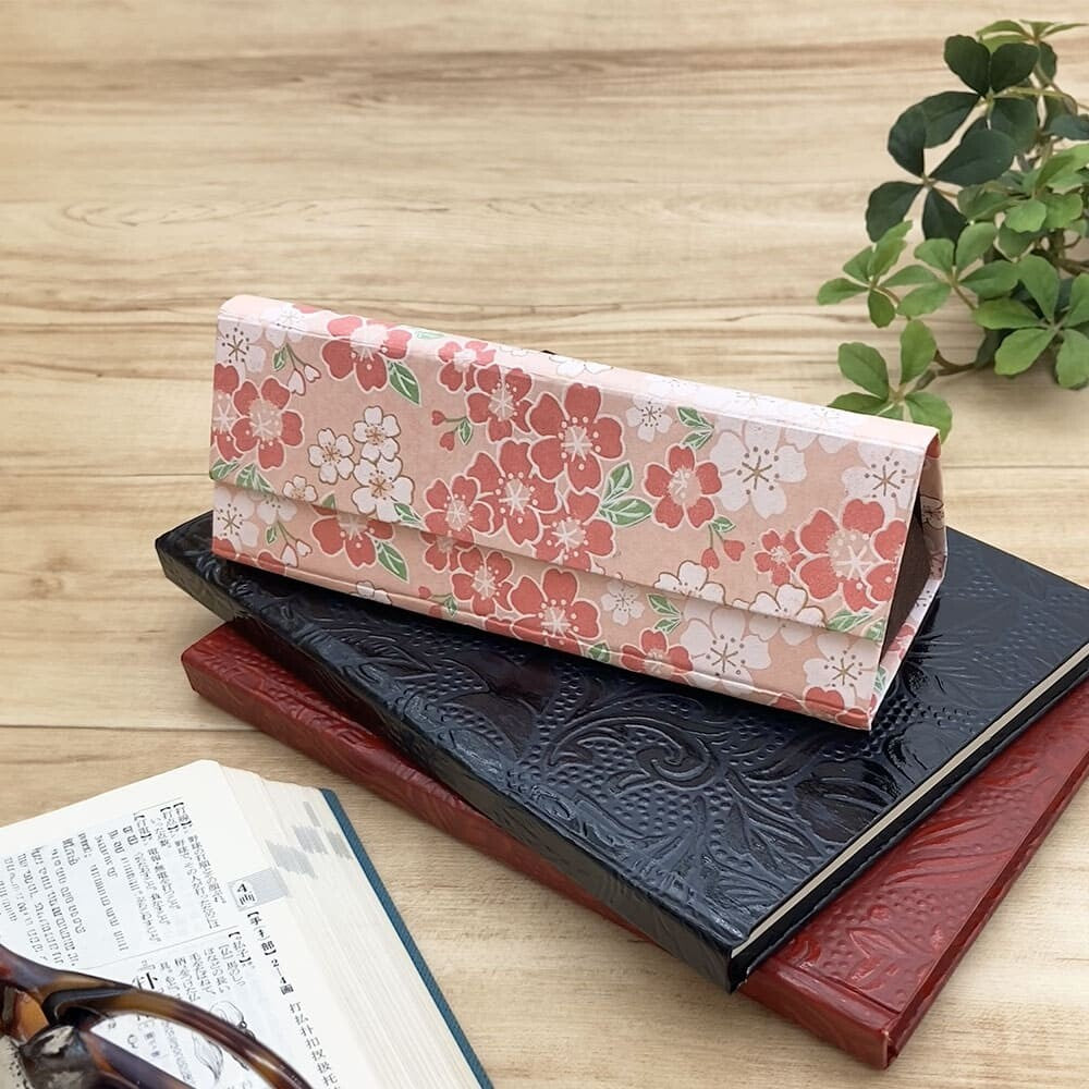 Yuzen Paper Folding Case || Cherry Blossom in Full Bloom