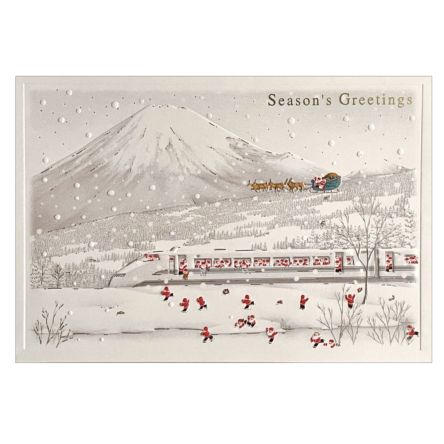 Mini Santa - Shinkansen
