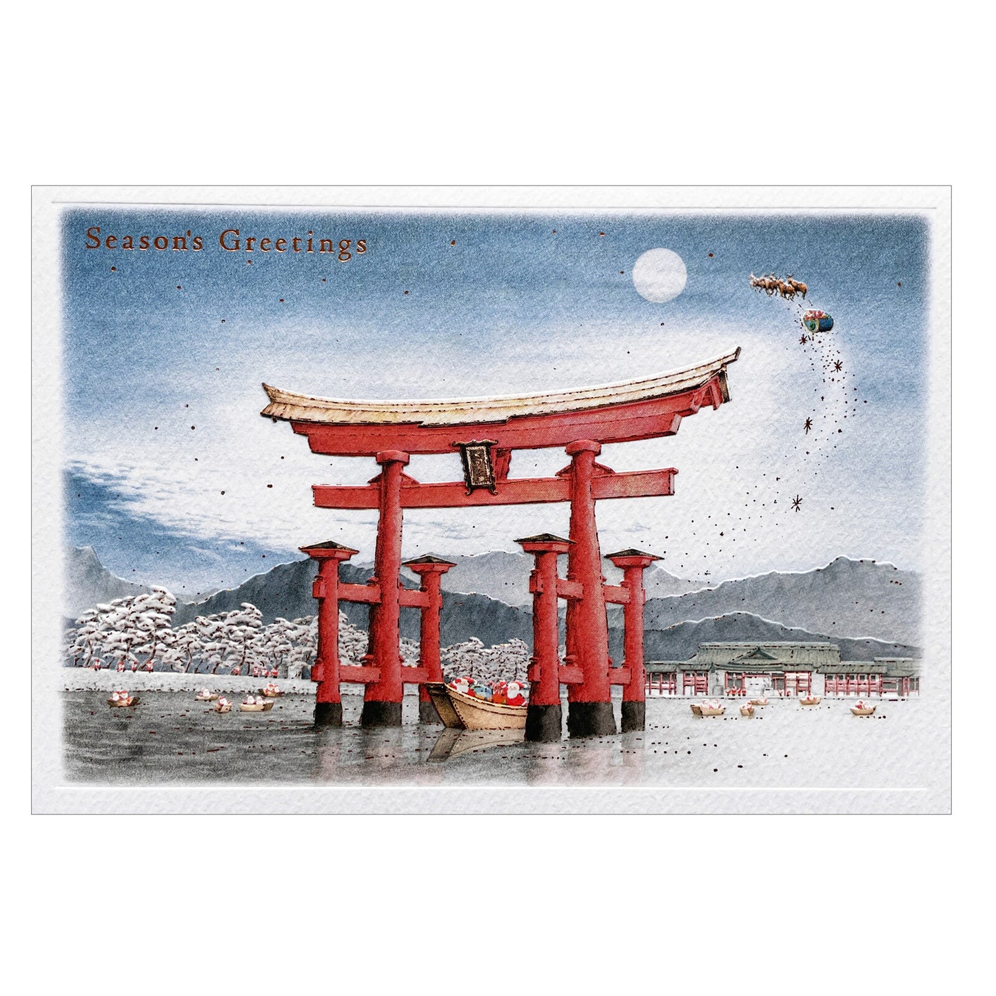 Mini Santa - Miyajima
