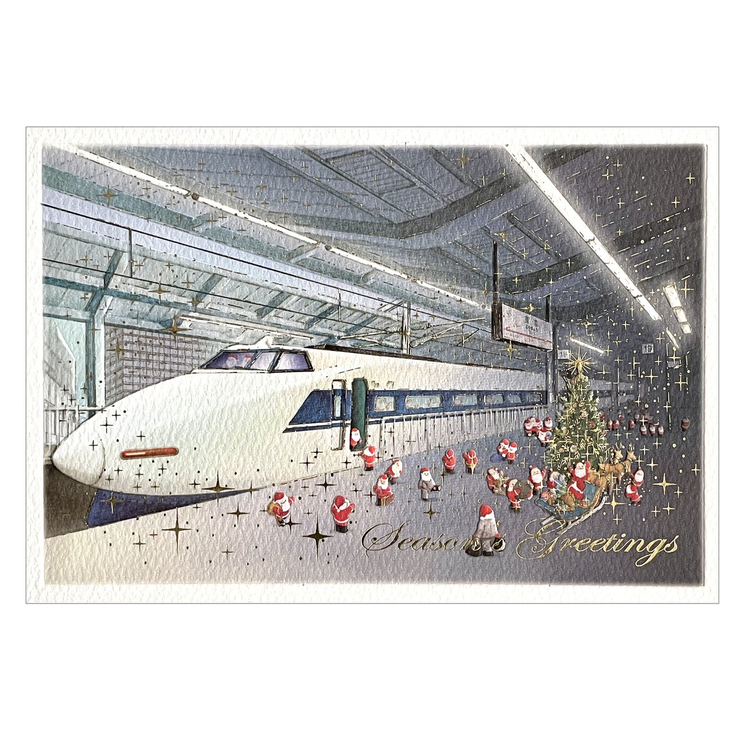 Mini Santa - Shinkansen