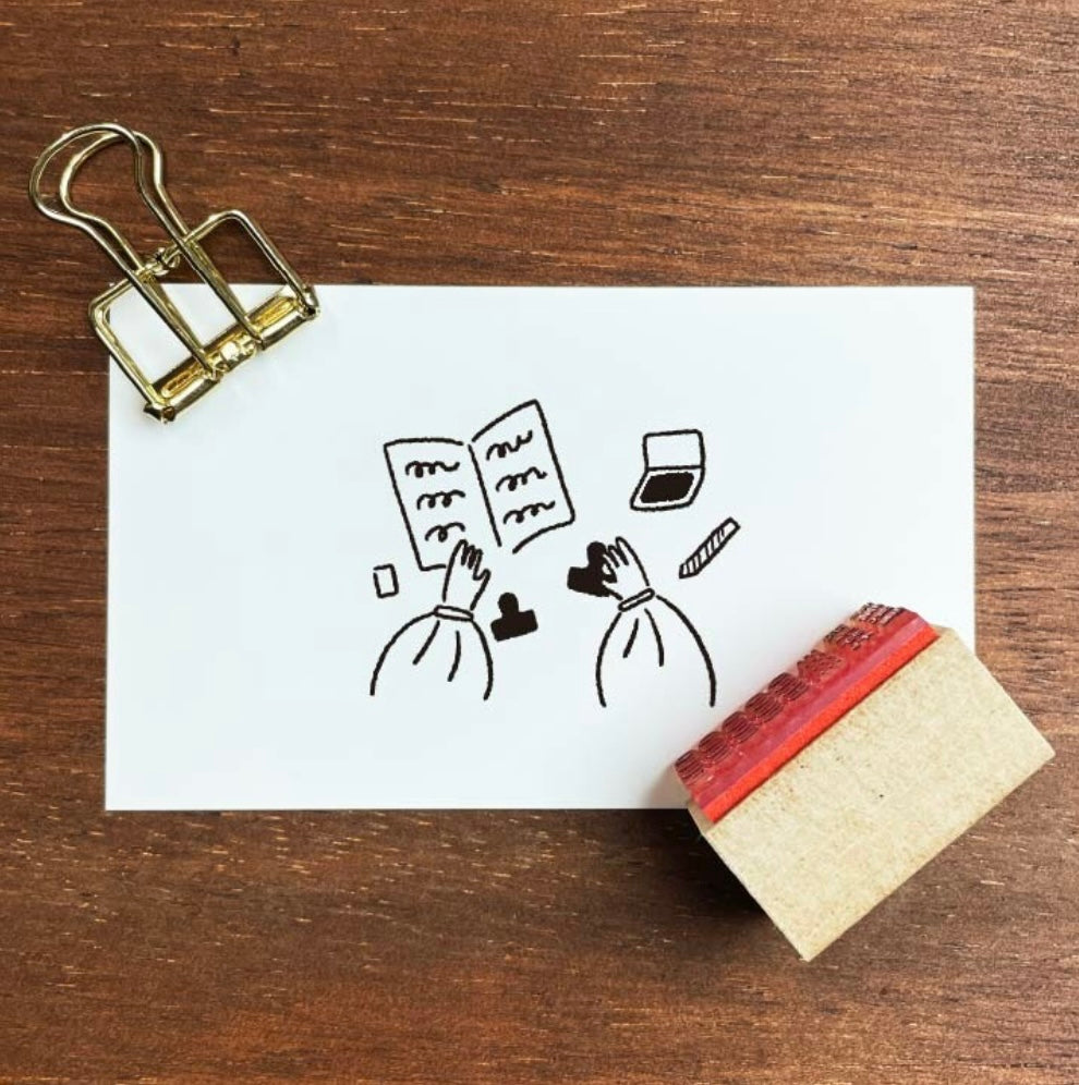 Marle-Chan Illustration Stamp Stamping Time B