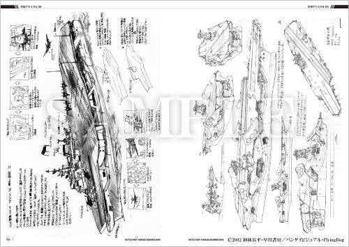 2002-2005 Original Video Animation Series Sento Yosei Yukikaze (Battle Fairy Yukikaze) Designers Note