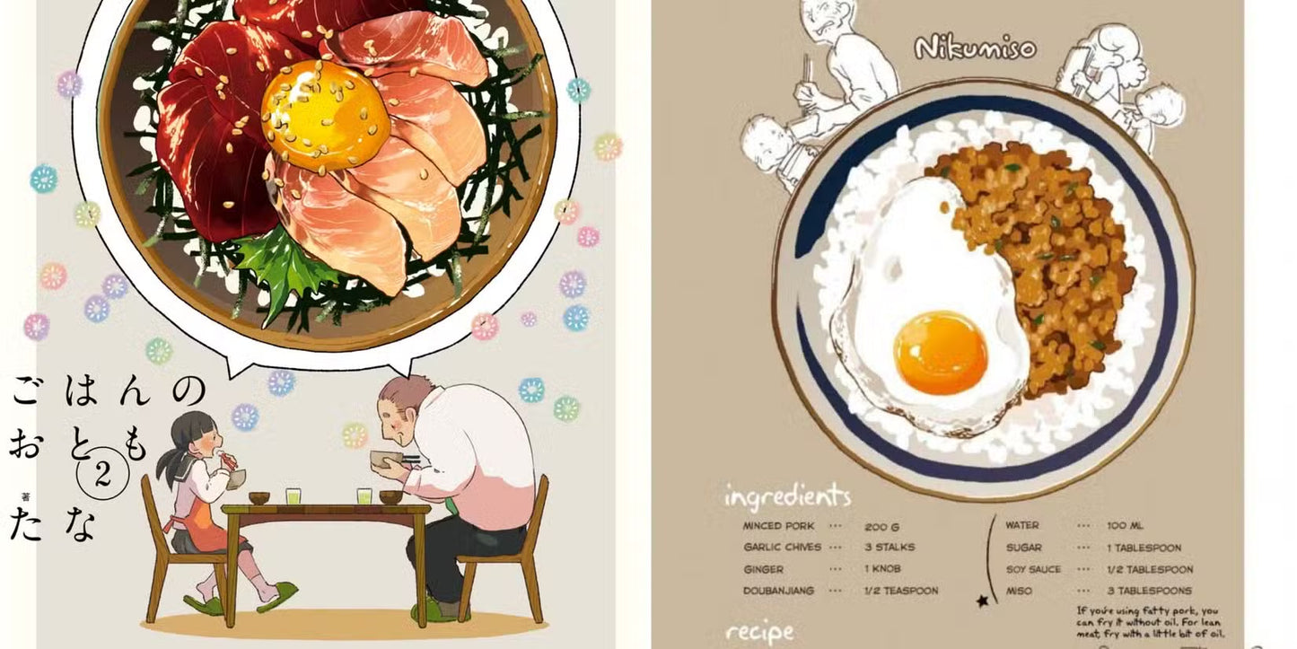 Gohan No Otomo Wo Ato Sukunashi (Side Dish Which Matches Rice Well)