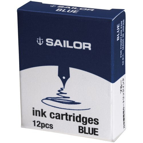 SAILOR Ink Cartridge for Fountain Pen - Blue