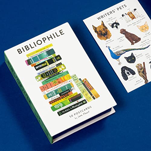 Bibliophile: 50 Postcards (Literary Postcards, Stationery Gift for Book Lovers)