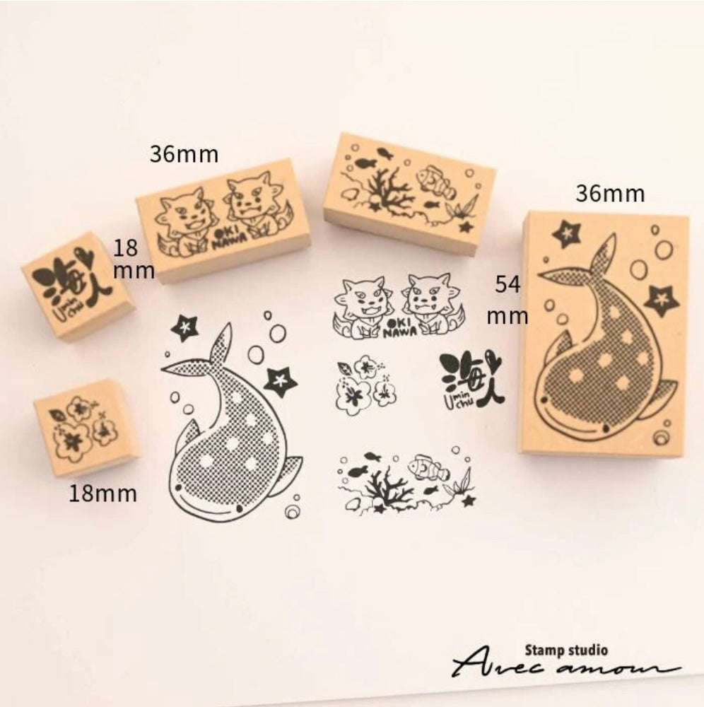 Local Stamps - Okinawa Whale Shark