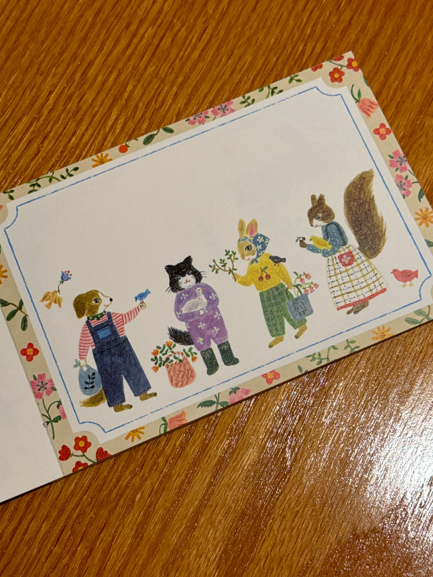 Aiko Fukawa || Cozyca Postcard Set - Little Fluffy Friends