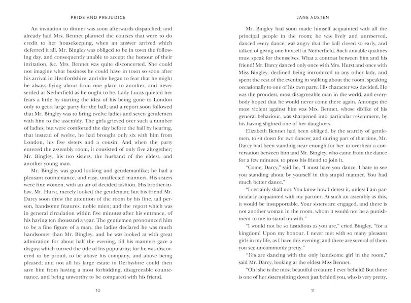 Pride and Prejudice UNSQ Version