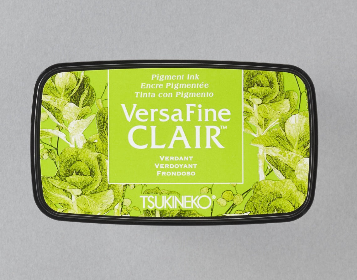 VersaFine Clair Pigment Ink Pads - Vibrant Japanese Stamp Ink Collection