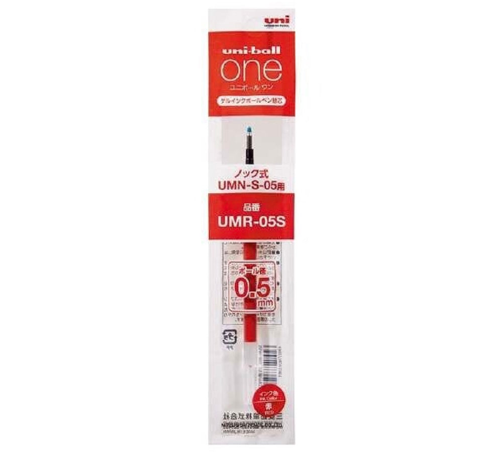 Mitsubishi Uni-Ball ONE Ballpoint Pen Refill Black, Blue, Red 0.5mm
