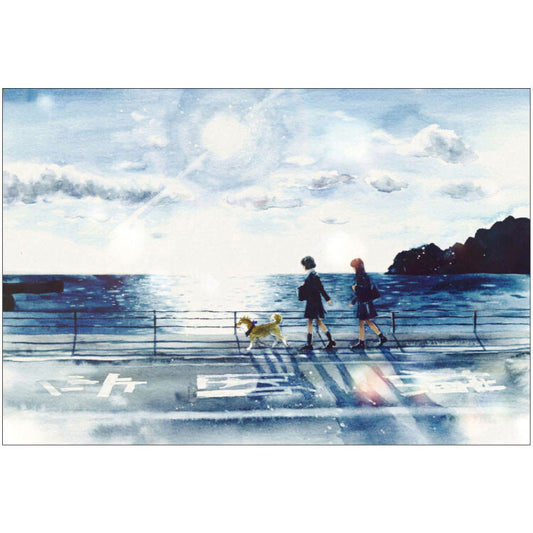 Winter Shiba - Postcard