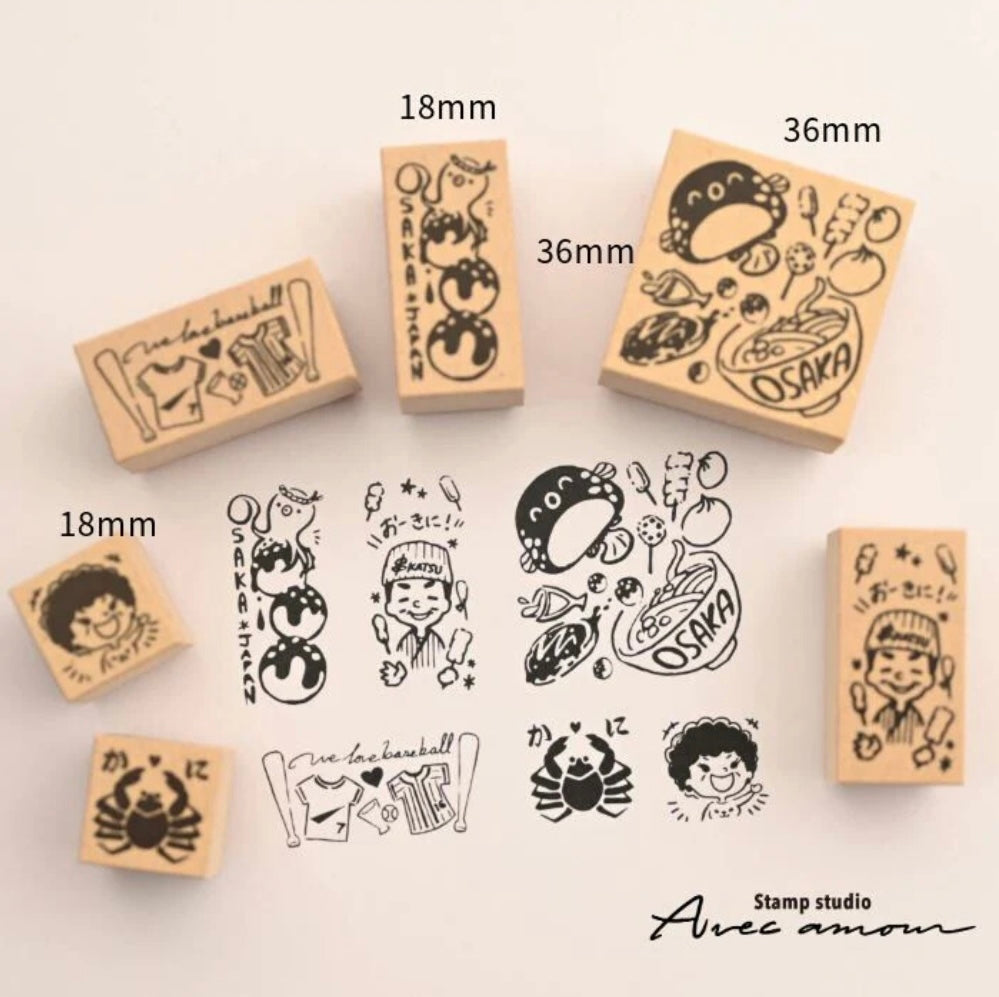 Local Stamps - Osaka Crab