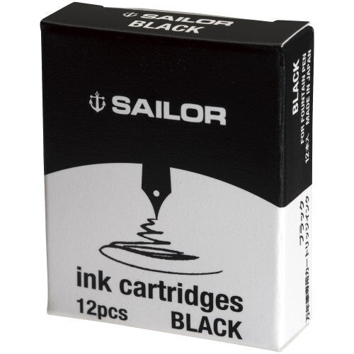 SAILOR Ink Cartridge for Fountain Pen - Black