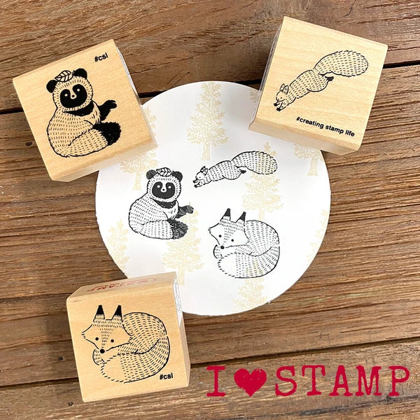 Kodomo No Kao Stamp Open Mouth Cat