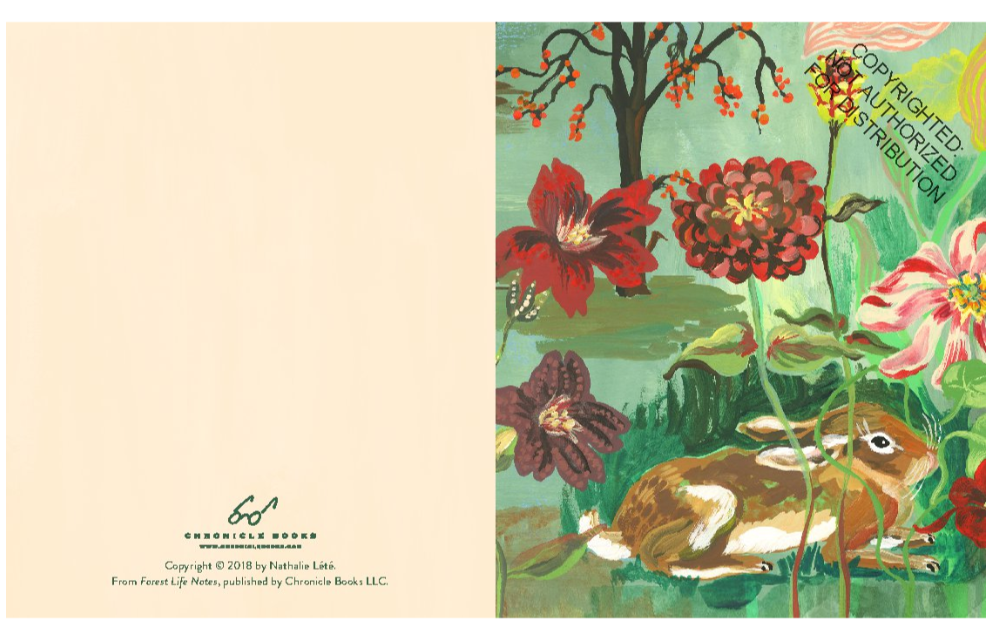 Forest Life Notes: 20 Notecards & Envelopes