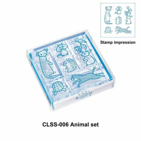 Kori Jirushi Ice Cube Stamps 6 Piece Set