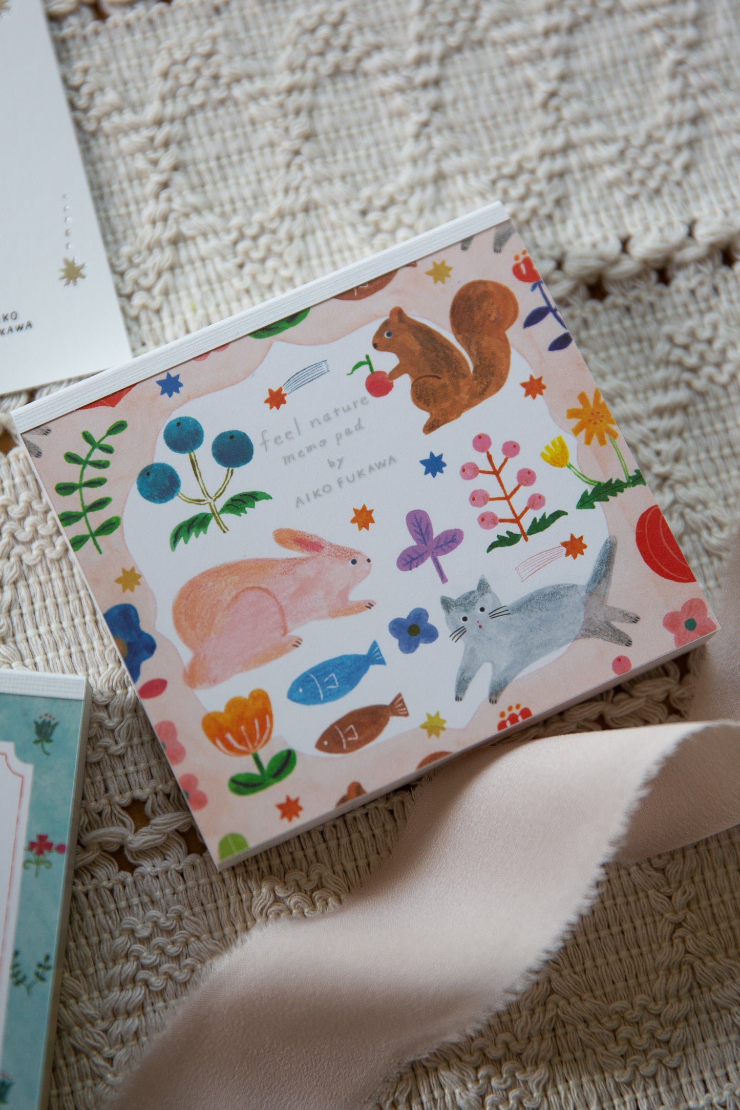 Aiko Fukawa || Cozyca Memo Pad  - Feel Nature