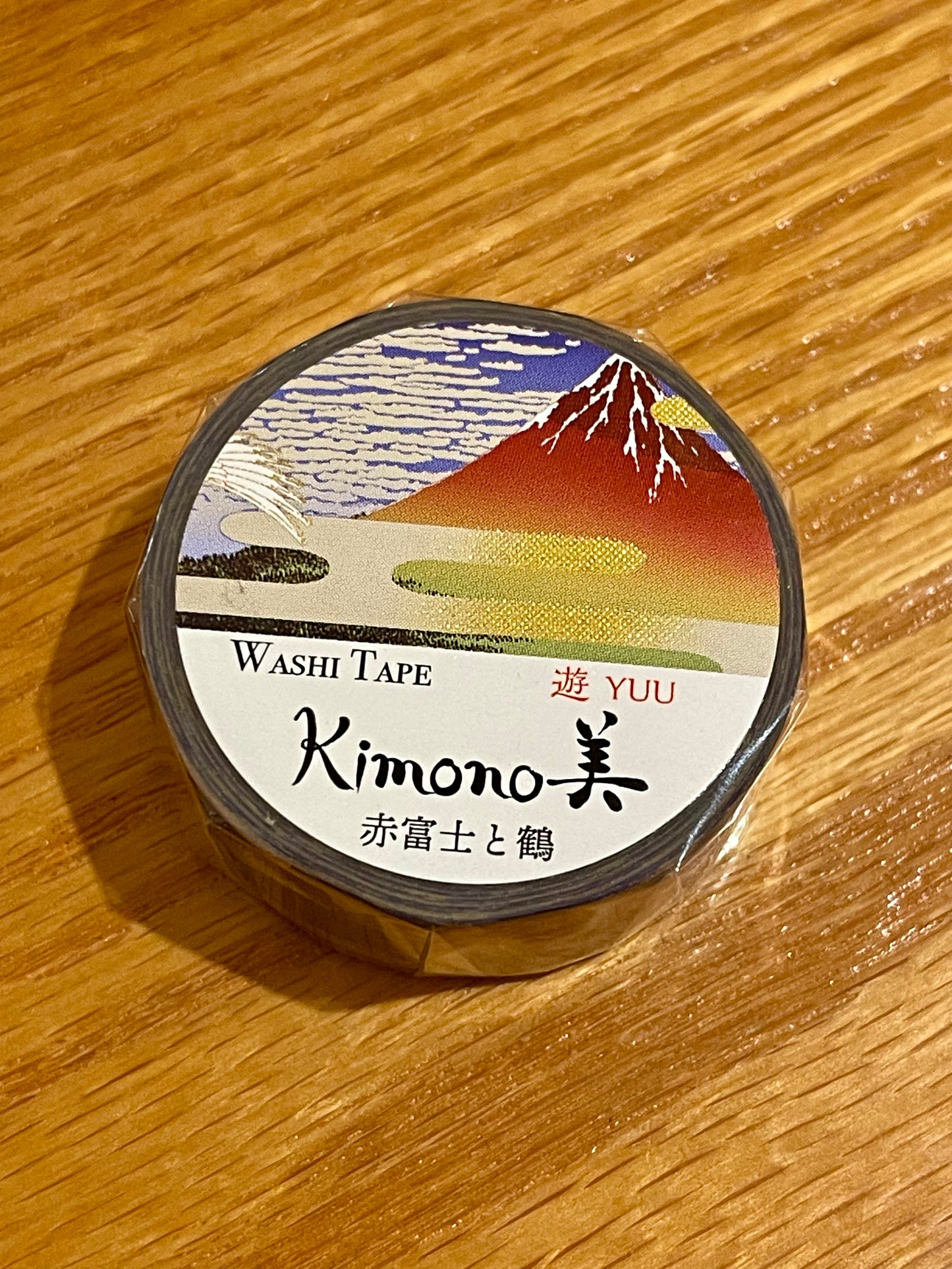 WT Kimono Washi Tape - Red Fuji