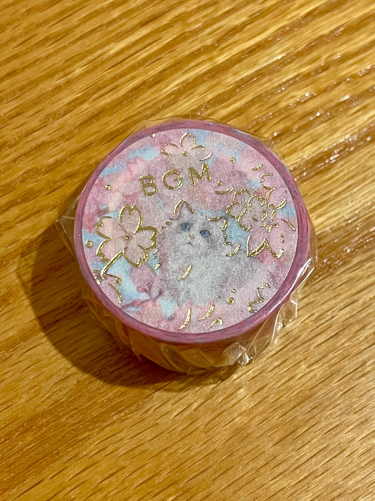 Washi Tape - Cherry Blossom Cat