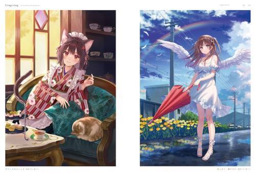 Fukahire Artbook: Lingering