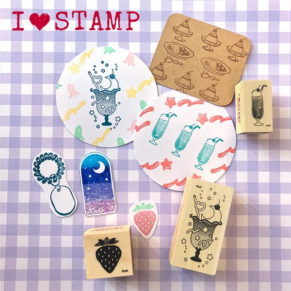 Kodomo No Kao Stamp Moon Sky