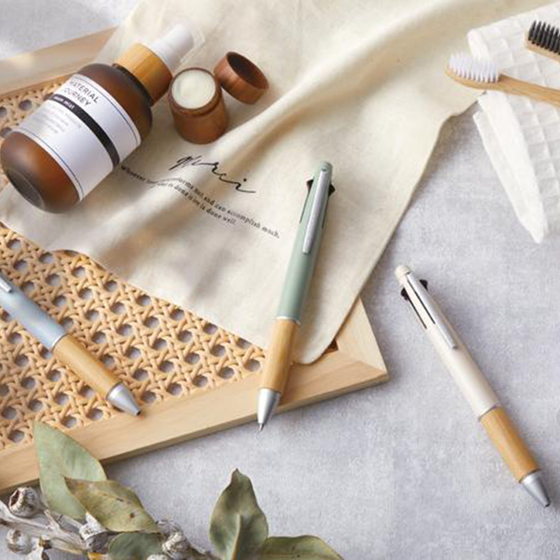 Mitsubishi Pencil Jetstream 4&1 Bamboo Edition Gel Pen