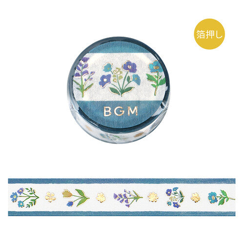 BGM Washi Tape - Flower Ribbon