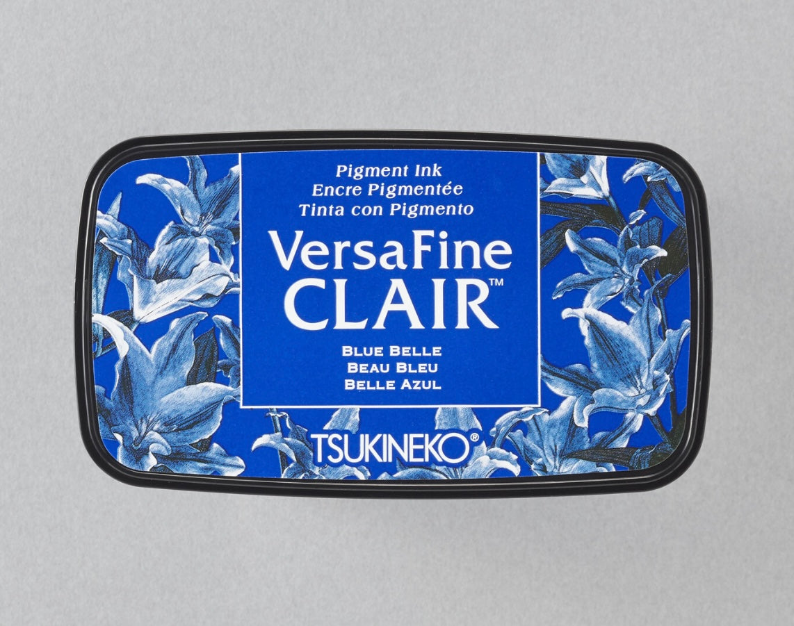 VersaFine Clair Pigment Ink Pads - Vibrant Japanese Stamp Ink Collection