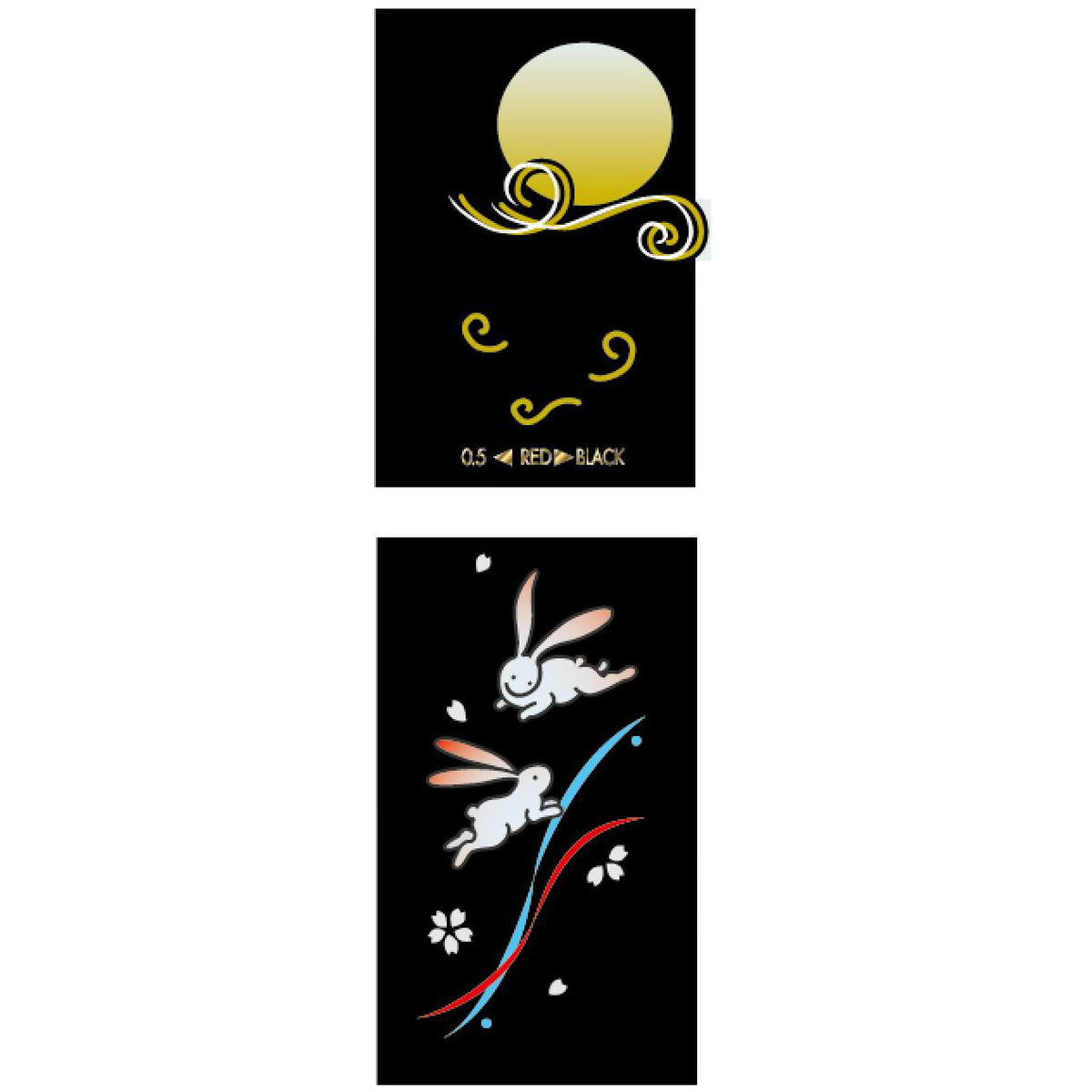 Sailor Yubi Maki-e Usagi Rabbit Multifunctional Pen