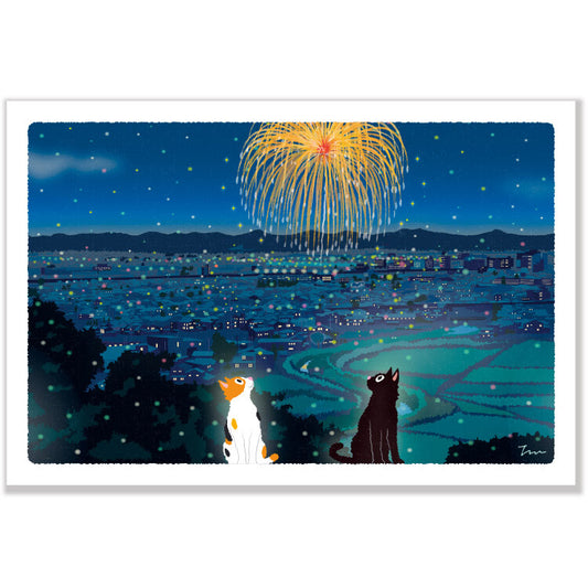 [Moritori Toshinori] Tabineko Fireworks