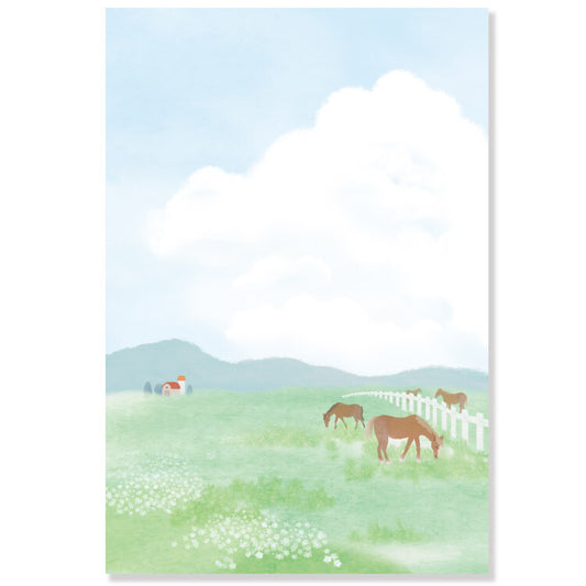 Fields - Shochu Summer Postcard