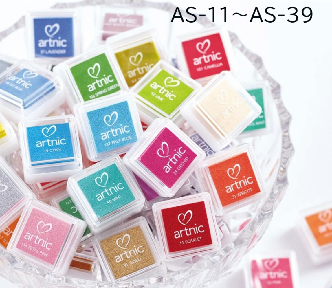 Artnic Mini Ink Pads – Dreamy Japanese Color Collection