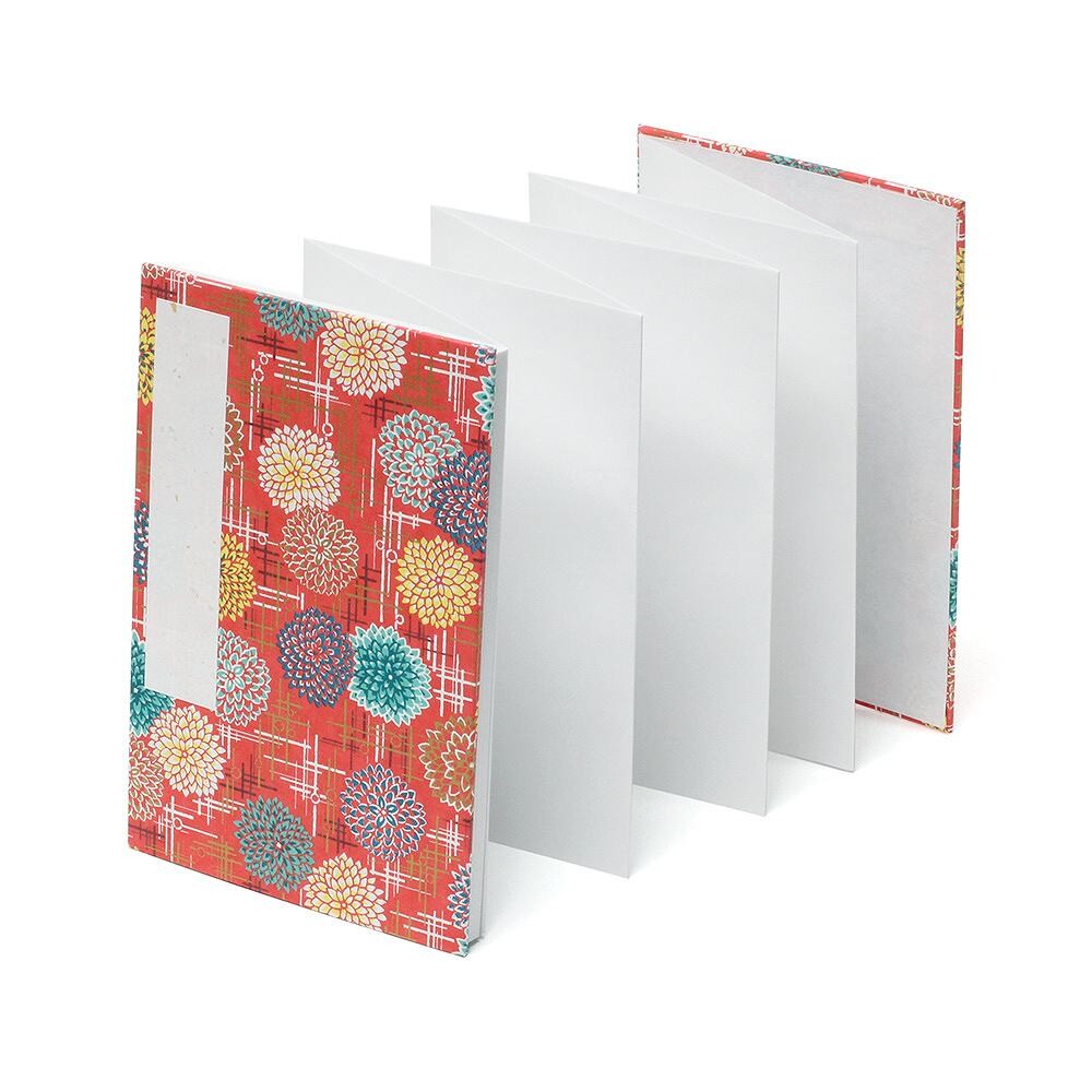[Wagamikoji] Planner/Notebook/Drawing Paper L size Chrysanthemum Flower