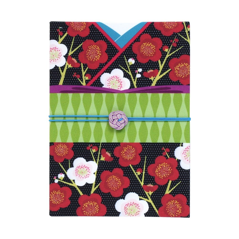 Wagamikoji - Red Seal Pad "Umegae" (Plum branch)